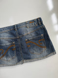 Load image into Gallery viewer, 00's Sisley denim mini • Size 4-6
