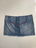 Load image into Gallery viewer, 00's Polo Garage denim mini • Size 10-12
