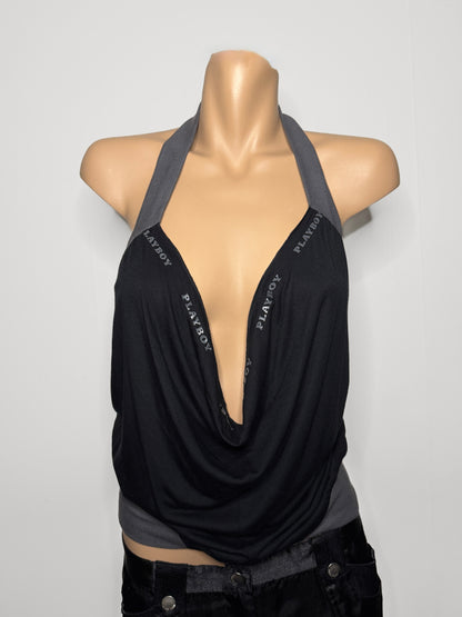 2004 Deadstock Playboy scoop halter • Size S