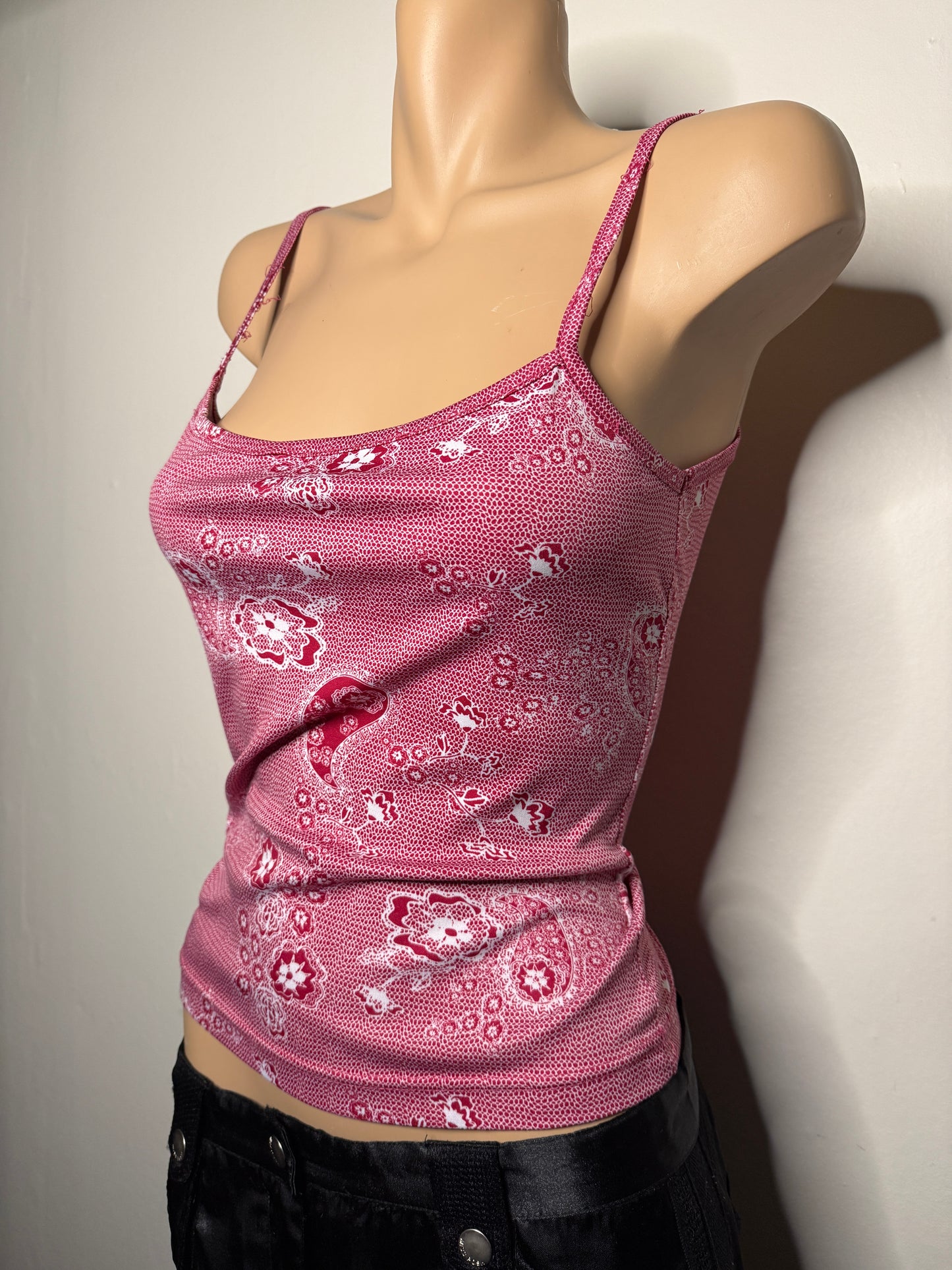 00's Paisley cami top • Size M