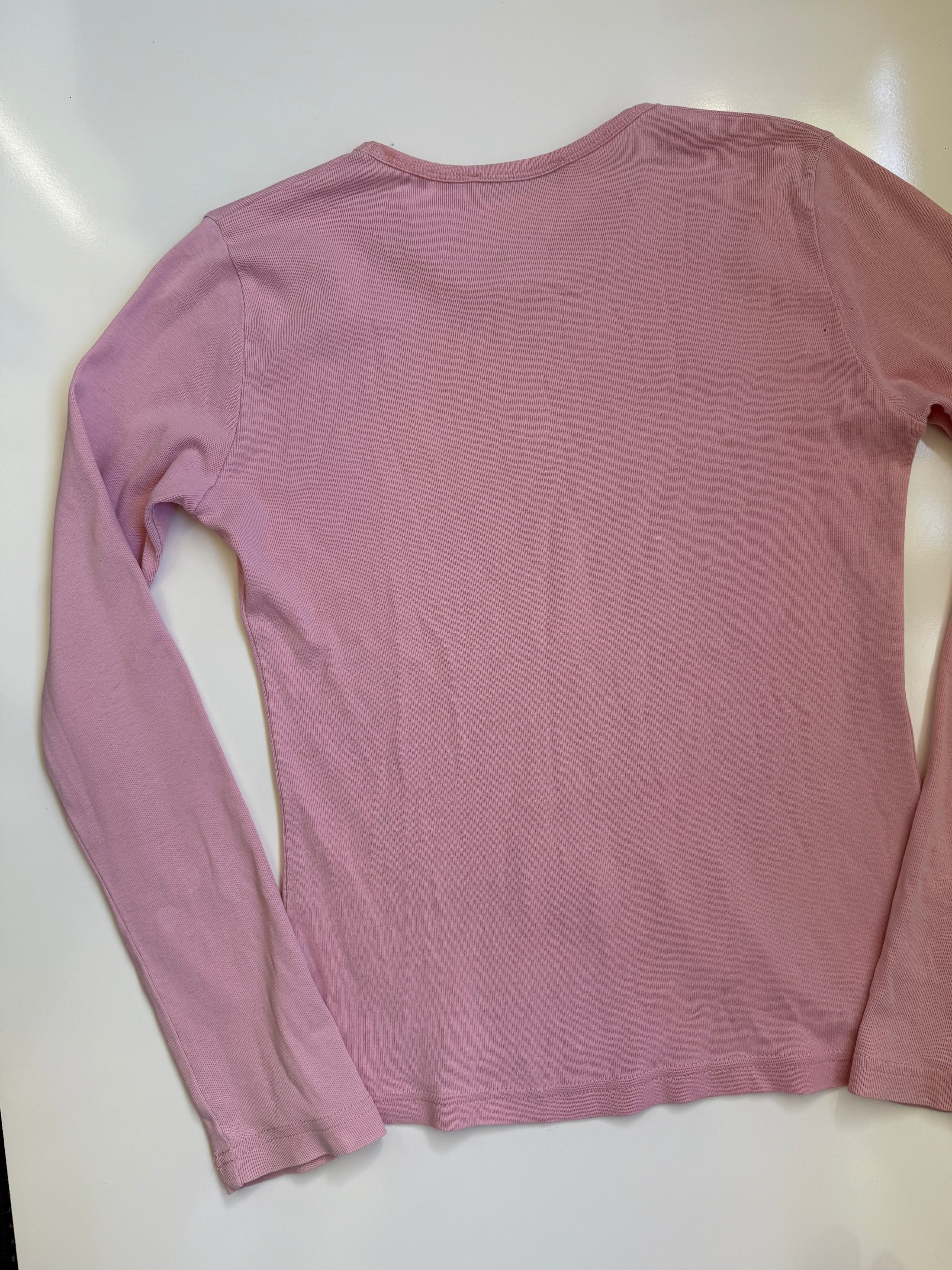 00's Cachecache cotton graphic print long sleeve • Size M