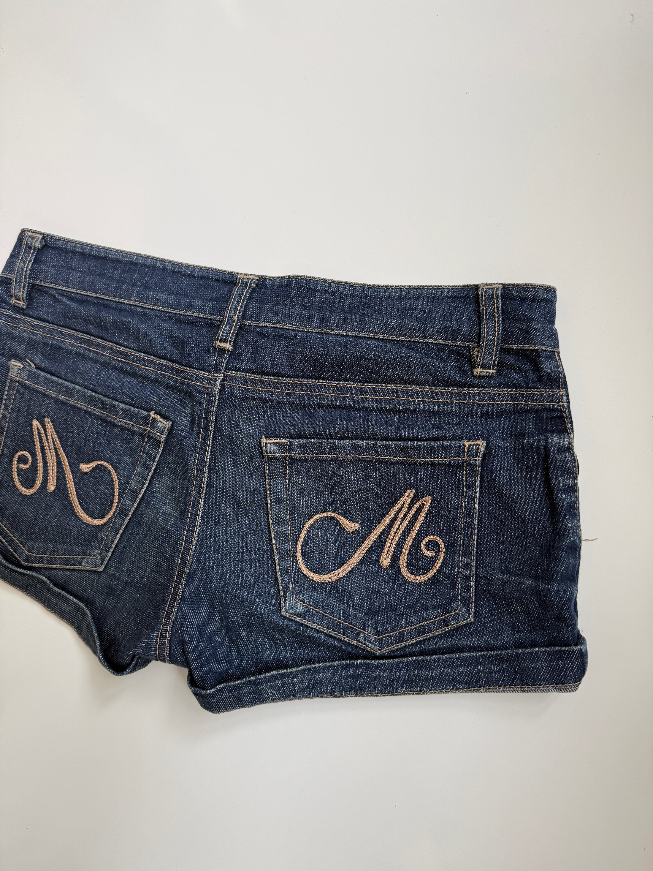 00's Morgan De Toi denim micro shorts • Size 6/8
