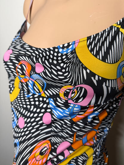 00's Multi pattern cami • Size S/M