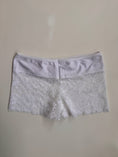 Load image into Gallery viewer, 00's lace boy shorts • Size XS/S
