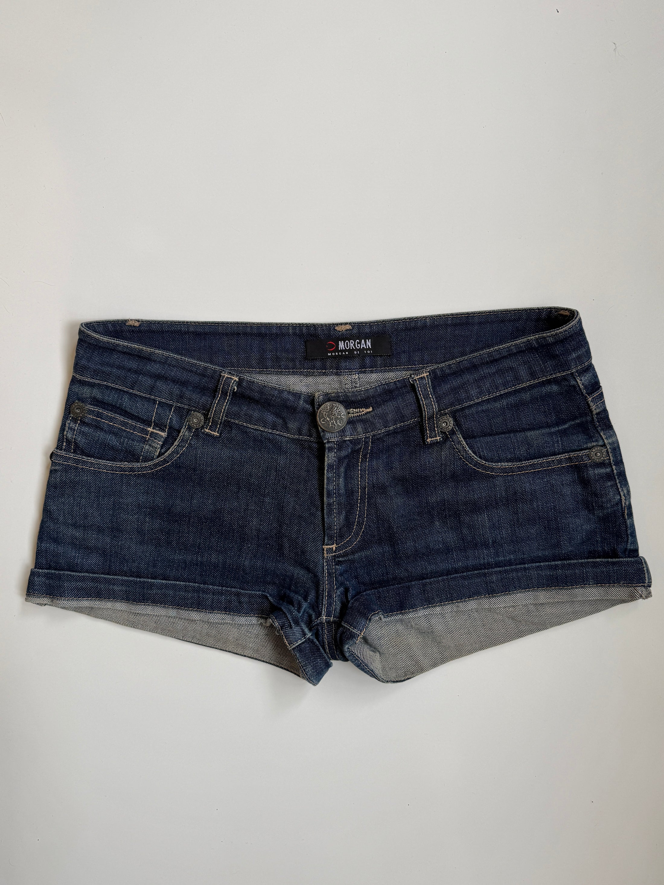 00's Morgan De Toi denim micro shorts • Size 6/8