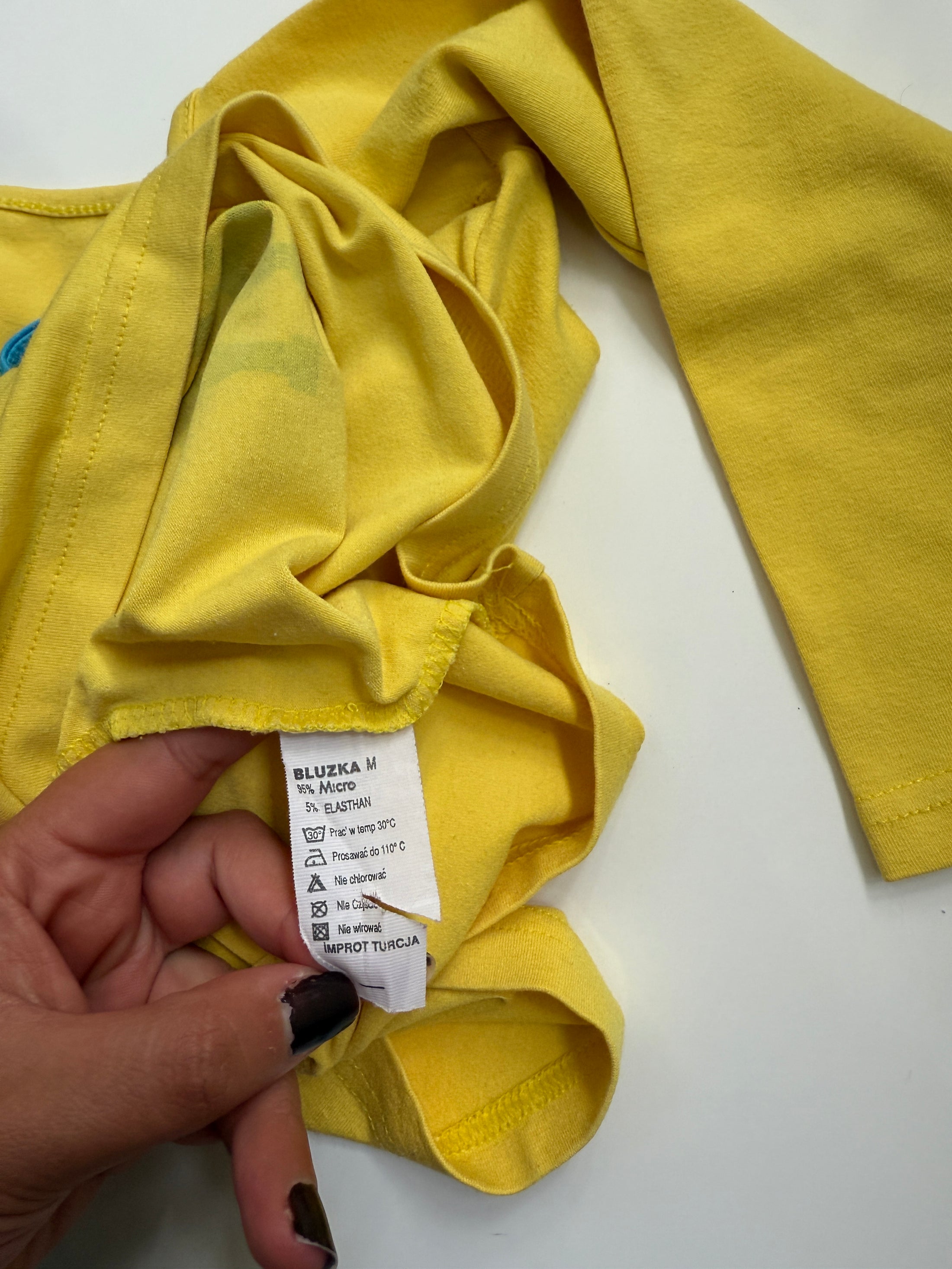 00's Angel sequin detail off shoulder top • Size S