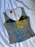 Load image into Gallery viewer, 00's Miss Sixty eyes print tank • Size S
