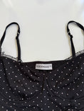Load image into Gallery viewer, 00's Clockhouse polka dot corset top • Size 10
