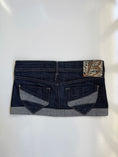 Load image into Gallery viewer, 00's Bershka denim micro mini • Size 4-6
