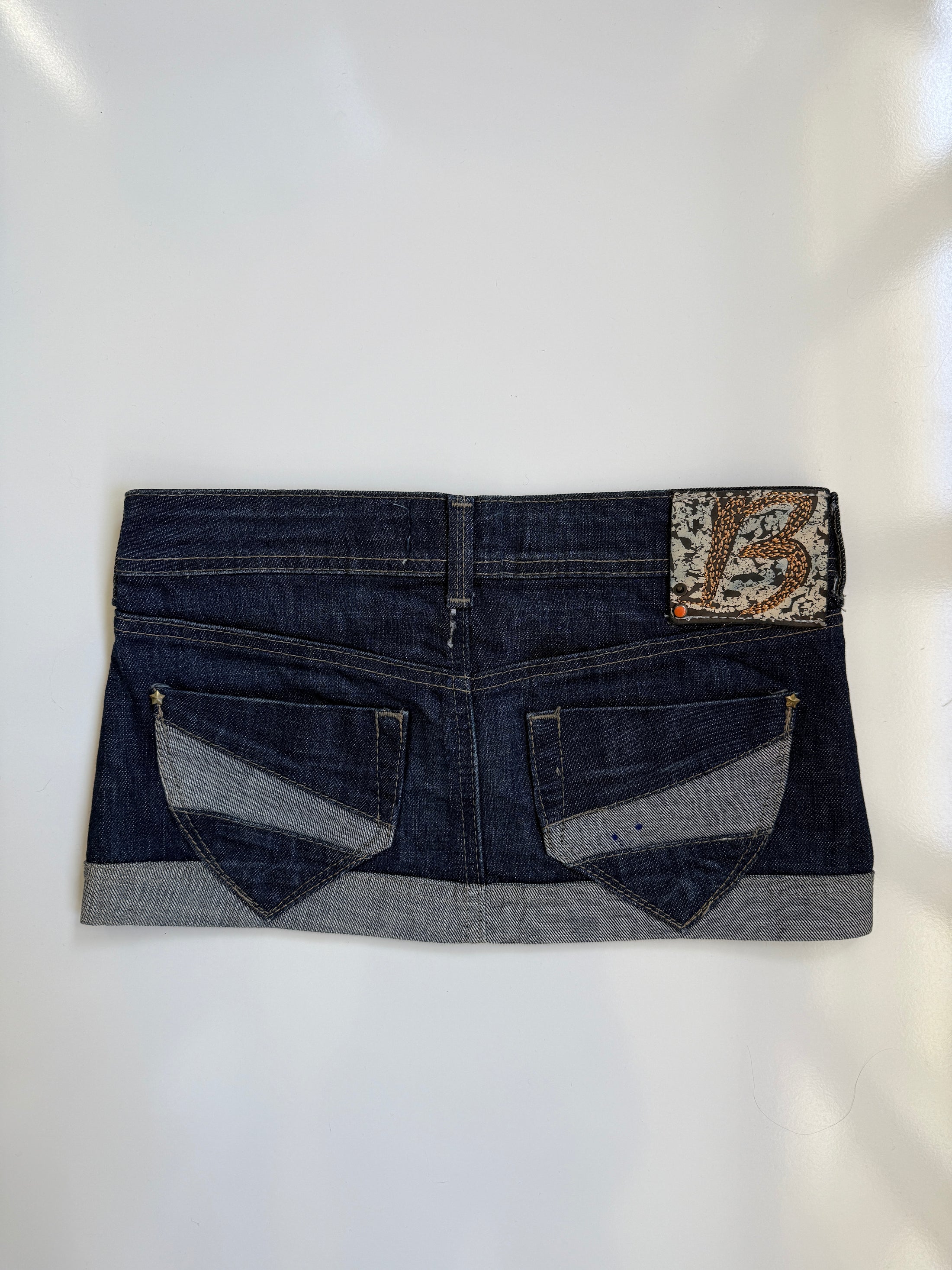 00's Bershka denim micro mini • Size 4-6