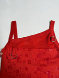 Load image into Gallery viewer, 00's Sisley mesh detail graphic print tank • Size S
