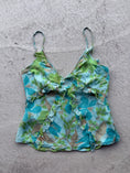 Load image into Gallery viewer, 00's Zara silk tie back cami • Size 10
