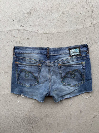 00's Raw hem Mavi denim shorts • Size 10