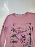 Load image into Gallery viewer, 00's Cachecache cotton graphic print long sleeve • Size M
