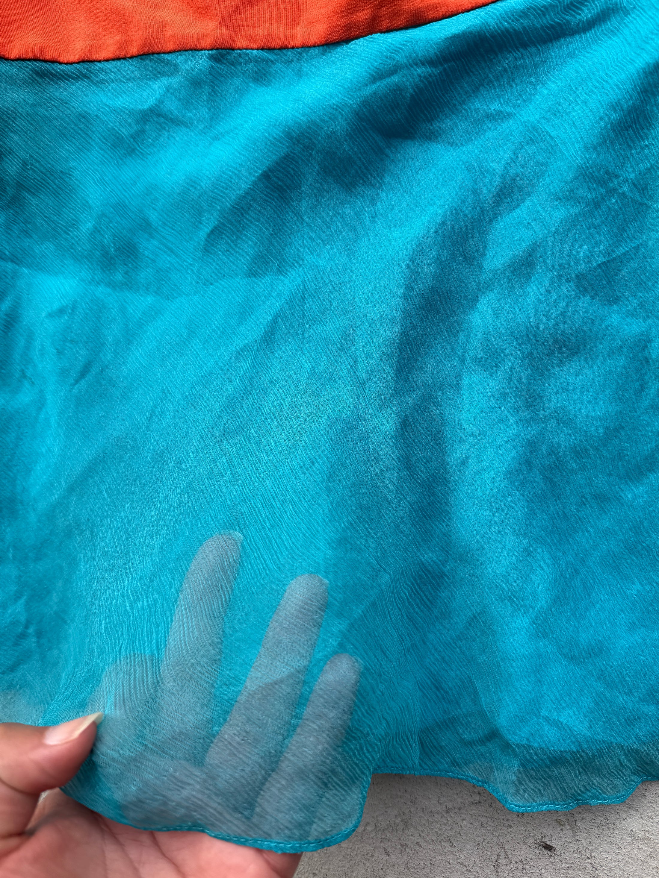 Deadstock 00's BCBG silk cami w sequins • Size S