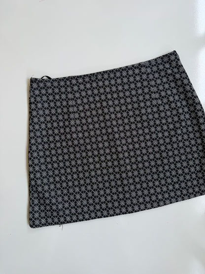 AU 90's/00's Supre glitter argyle print mini • Size XS/S