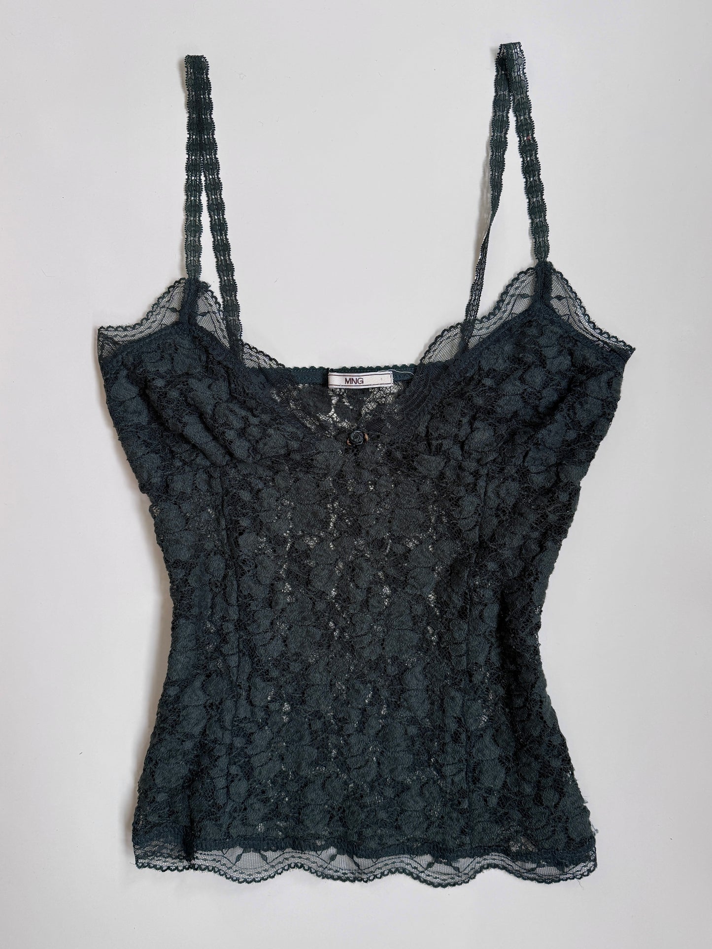 00's Mango forest green cami • Size S