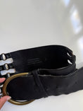 Load image into Gallery viewer, NZ Vintage Genuine leather chunky belt • Size M

