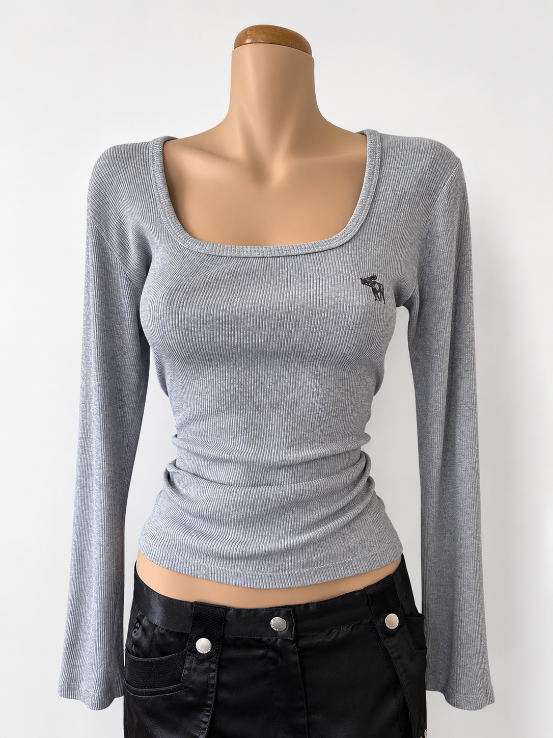 00's Abercrombie & Fitch ribbed long sleeve