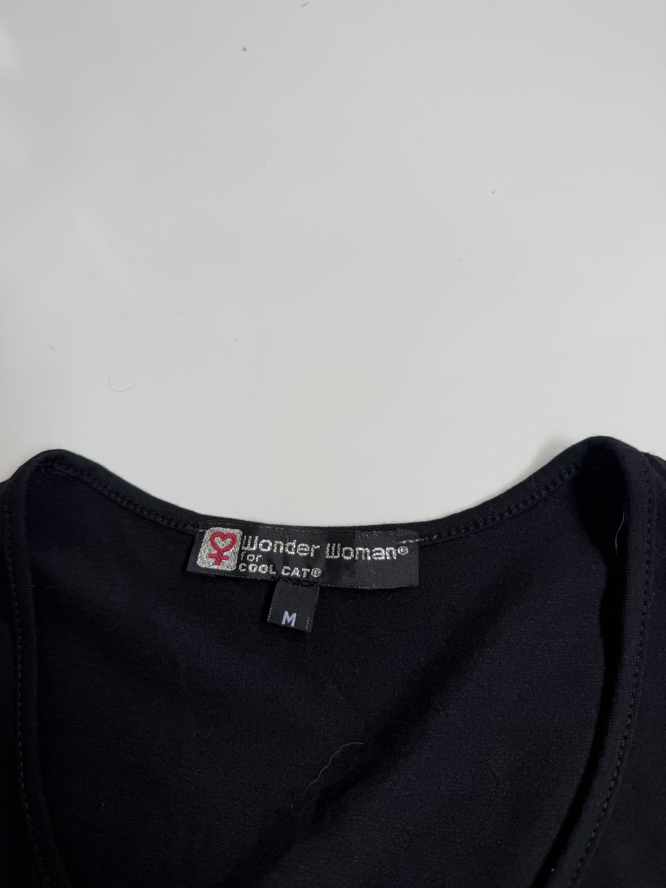 00's Graphic print tank w metal ring detail  • Size S-M