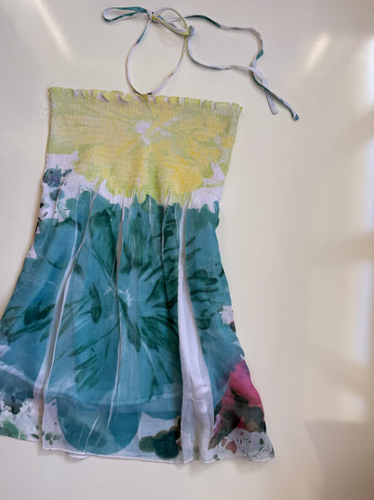 00's Sheer flowy fairy halter • Size S