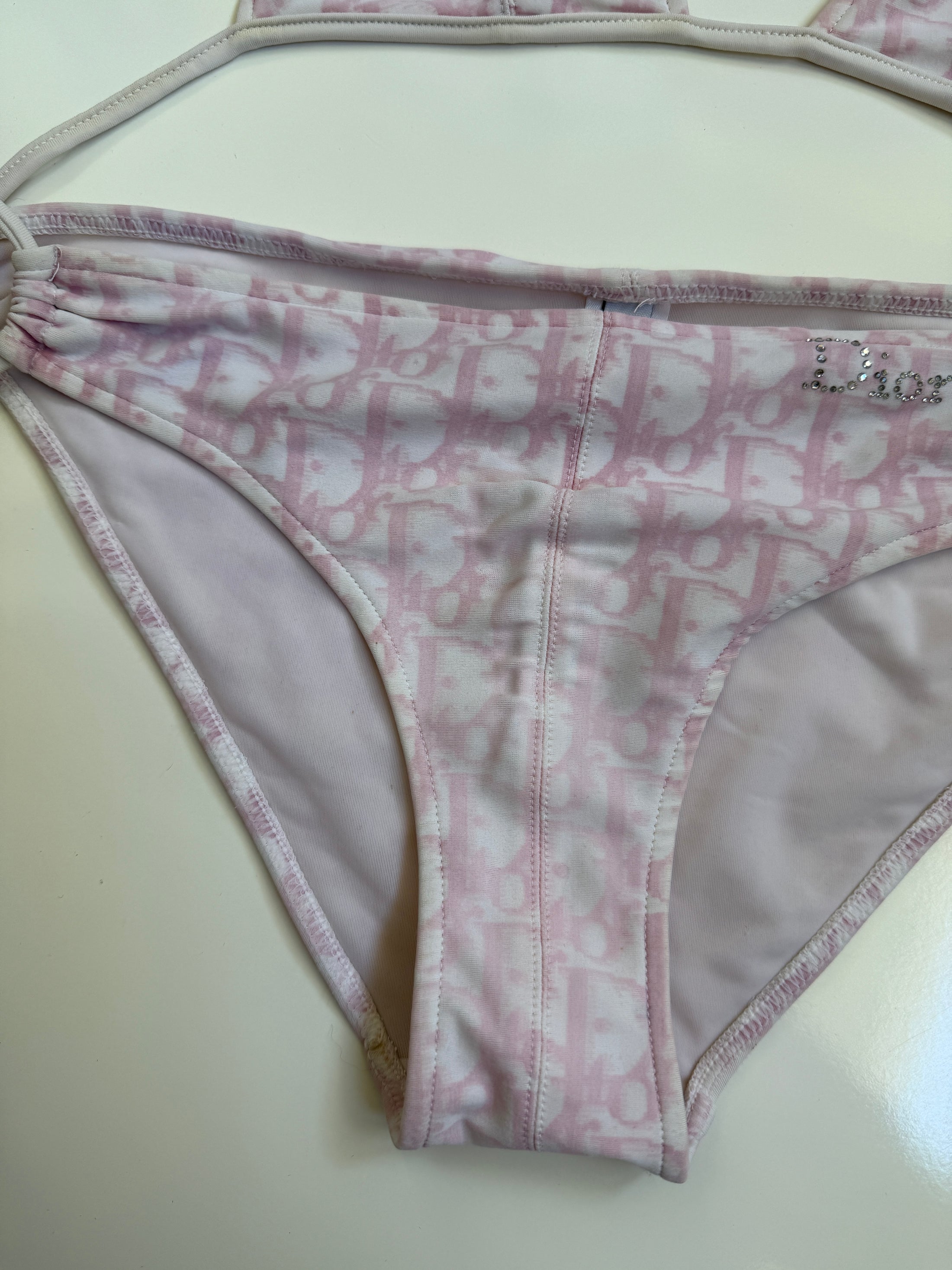 RARE 00's Dior diorissimo pink bikini • Size 6/8