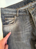 Load image into Gallery viewer, 00's Cavalli diamante low-rise flared jeans • Size 10
