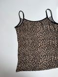Load image into Gallery viewer, 00's Leopard print butterfly cami • Size L
