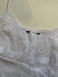 Load image into Gallery viewer, 00's Embroidered woven cami w lace trim • Size M/L
