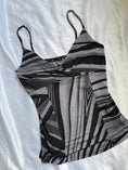 Load image into Gallery viewer, 00's Journey slinky pattern cami
