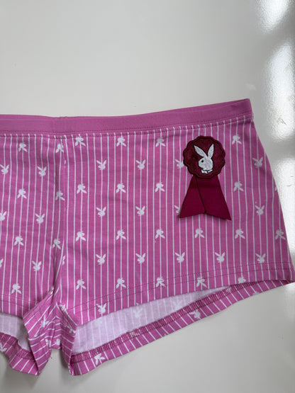 Deadstock 00's Playboy micro shorts • Size L