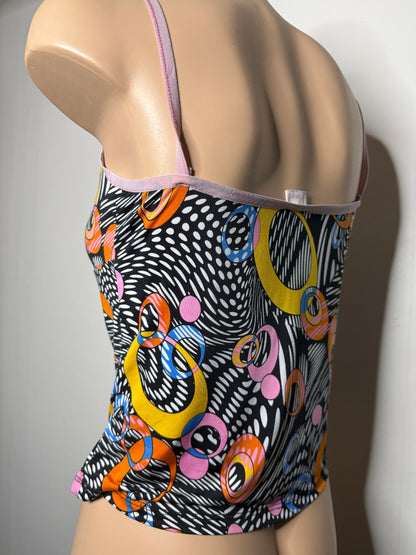 00's Multi pattern cami • Size S/M