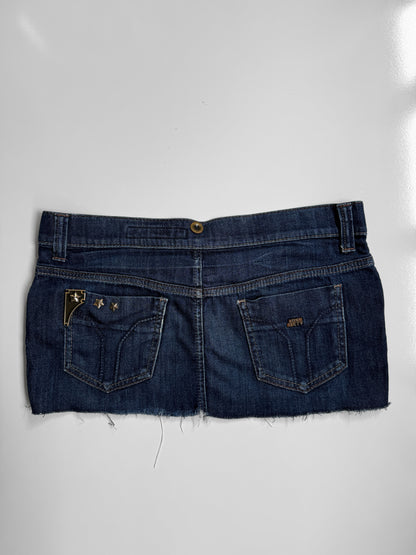 00's Miss Sixty denim micro mini • Size S