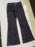 Load image into Gallery viewer, 00's Blinddate buckle flared jeans • Size 6-8
