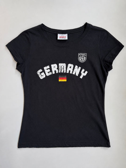 00's Germany football baby tee • Size S/M