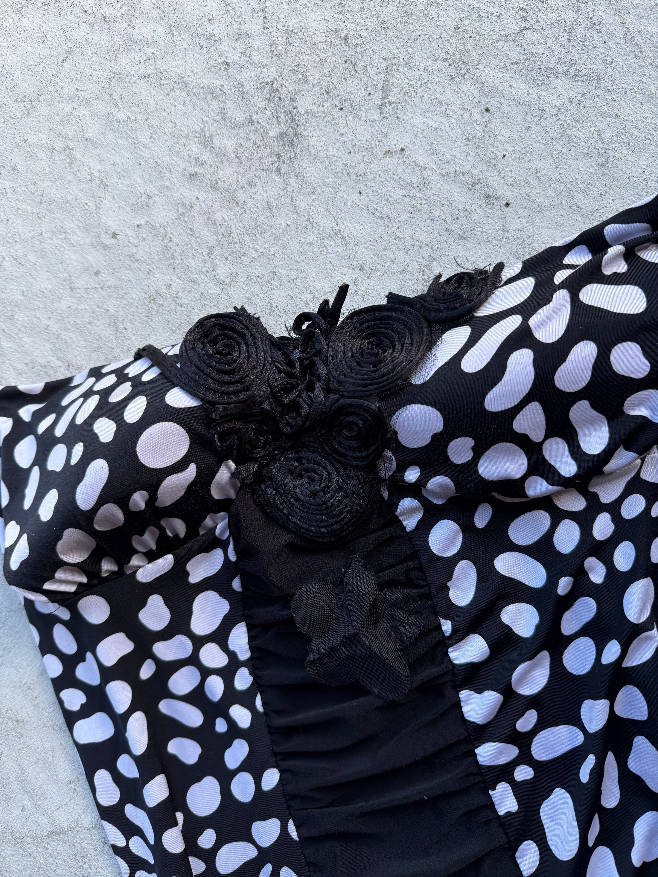 00’s Ruched slinky mini dress • Size M/L