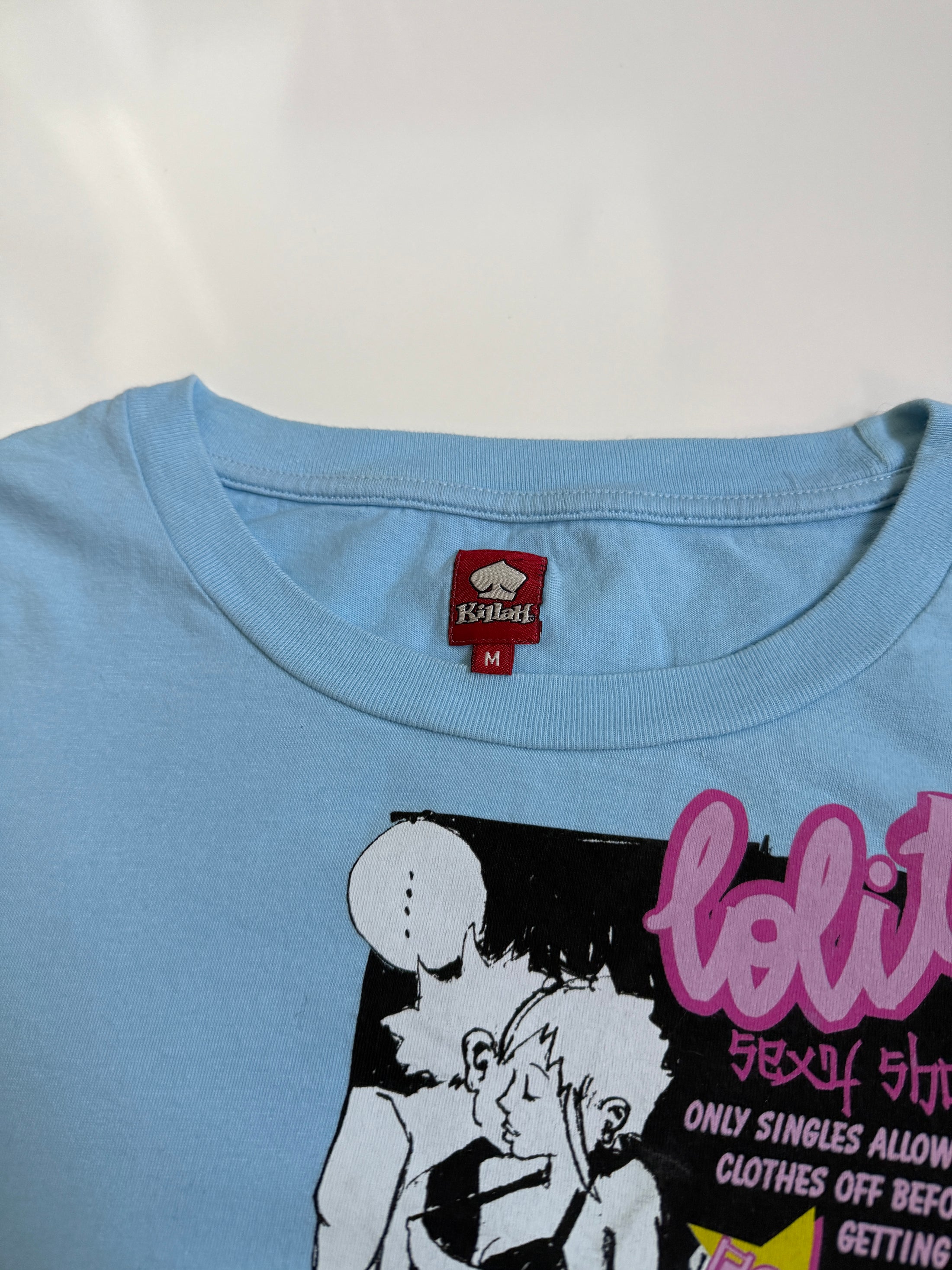 00's KIllah by Miss Sixty "Lolita" print baby tee • Size M