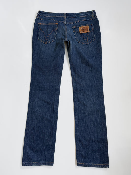00's Dolce & Gabbana low-rise jeans • Size 10