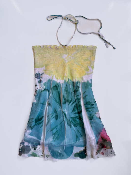 00's Sheer flowy fairy halter • Size S
