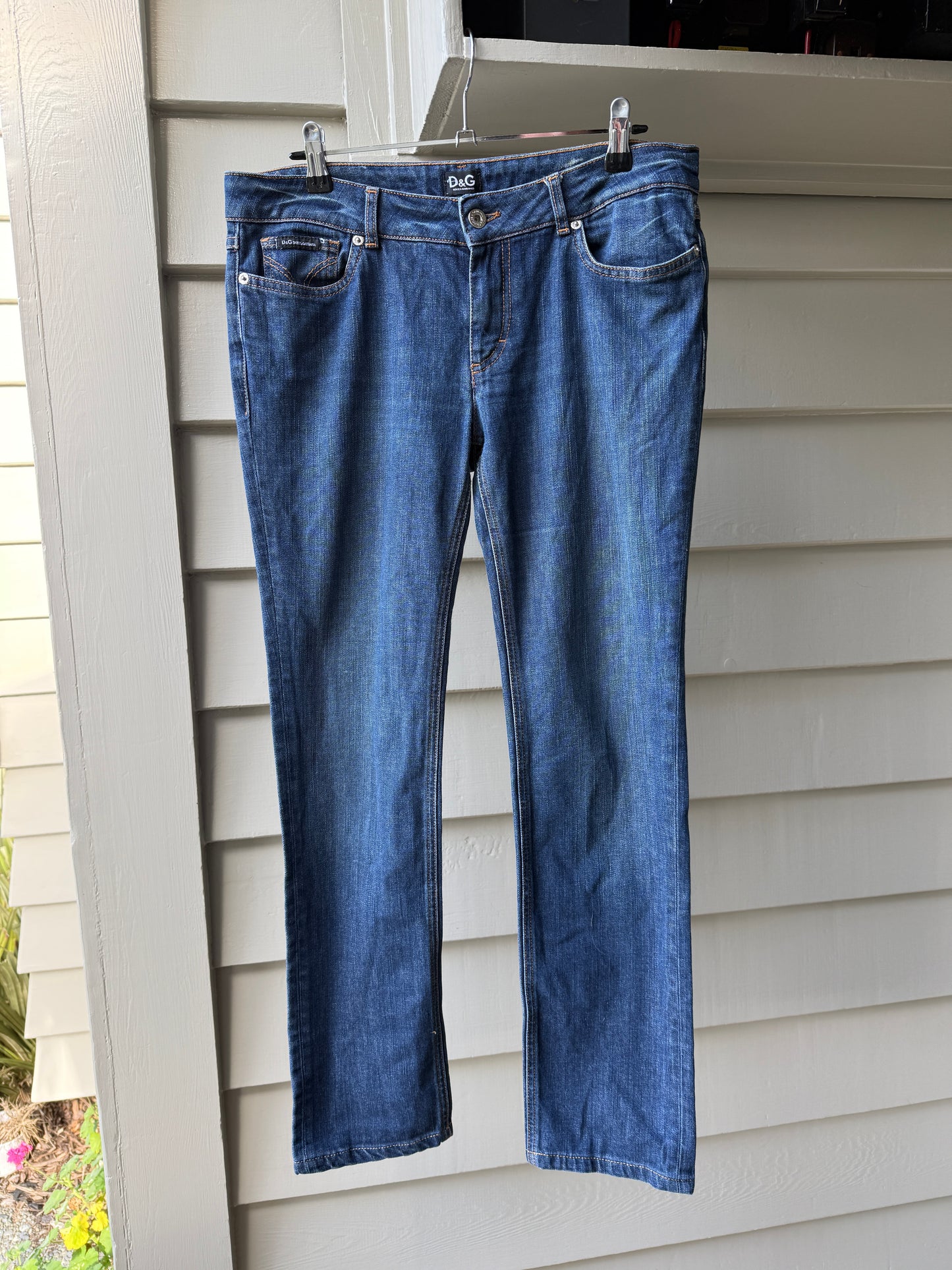 00's Dolce & Gabbana low-rise jeans • Size 10
