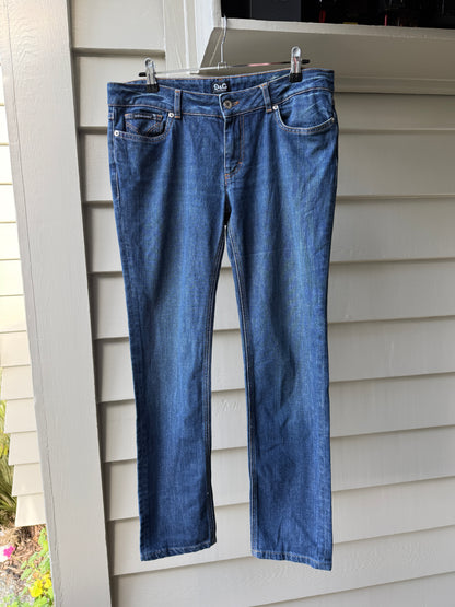 00's Dolce & Gabbana low-rise jeans • Size 10