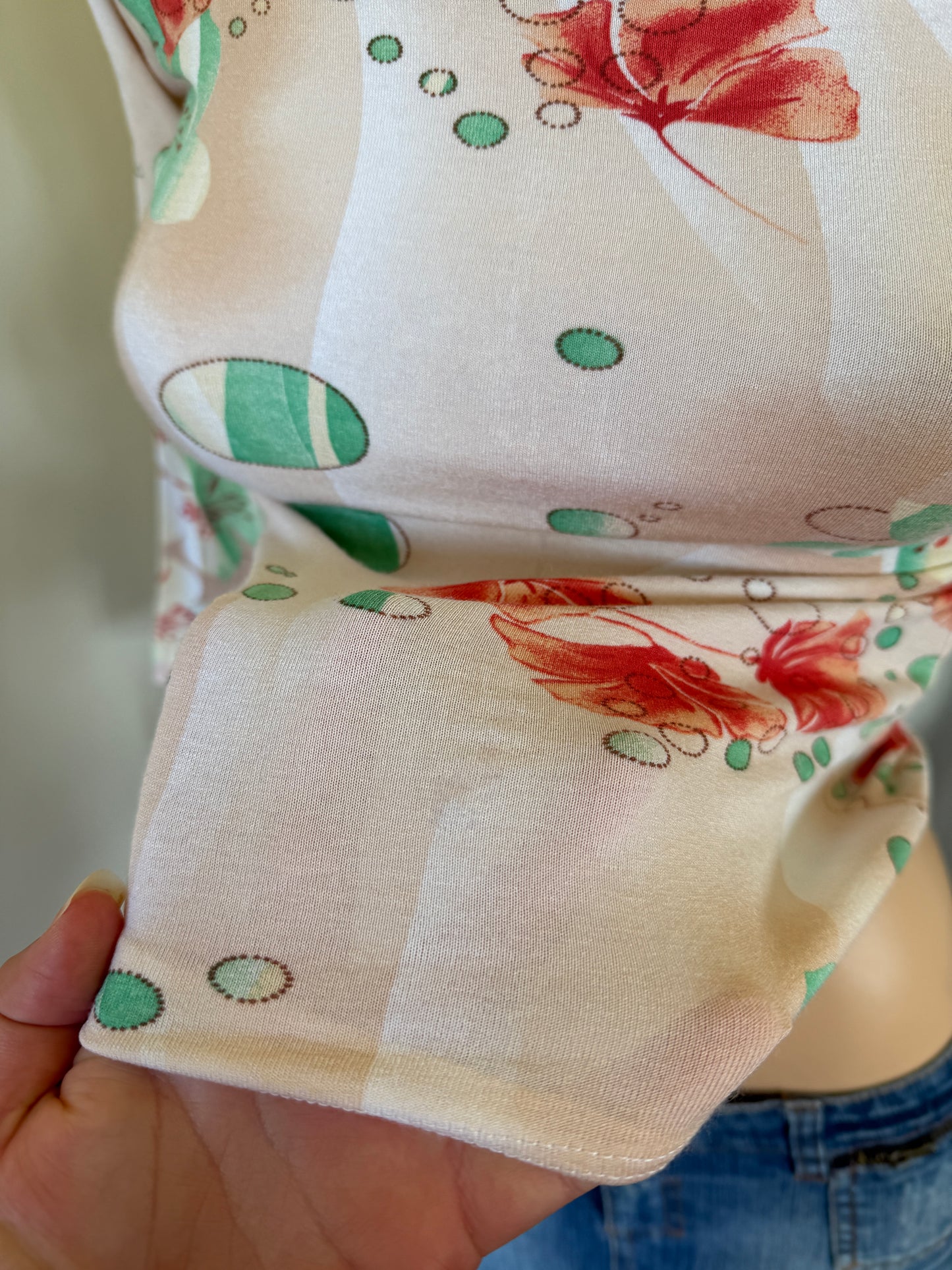00's Pattern 3/4 sleeve • Size S