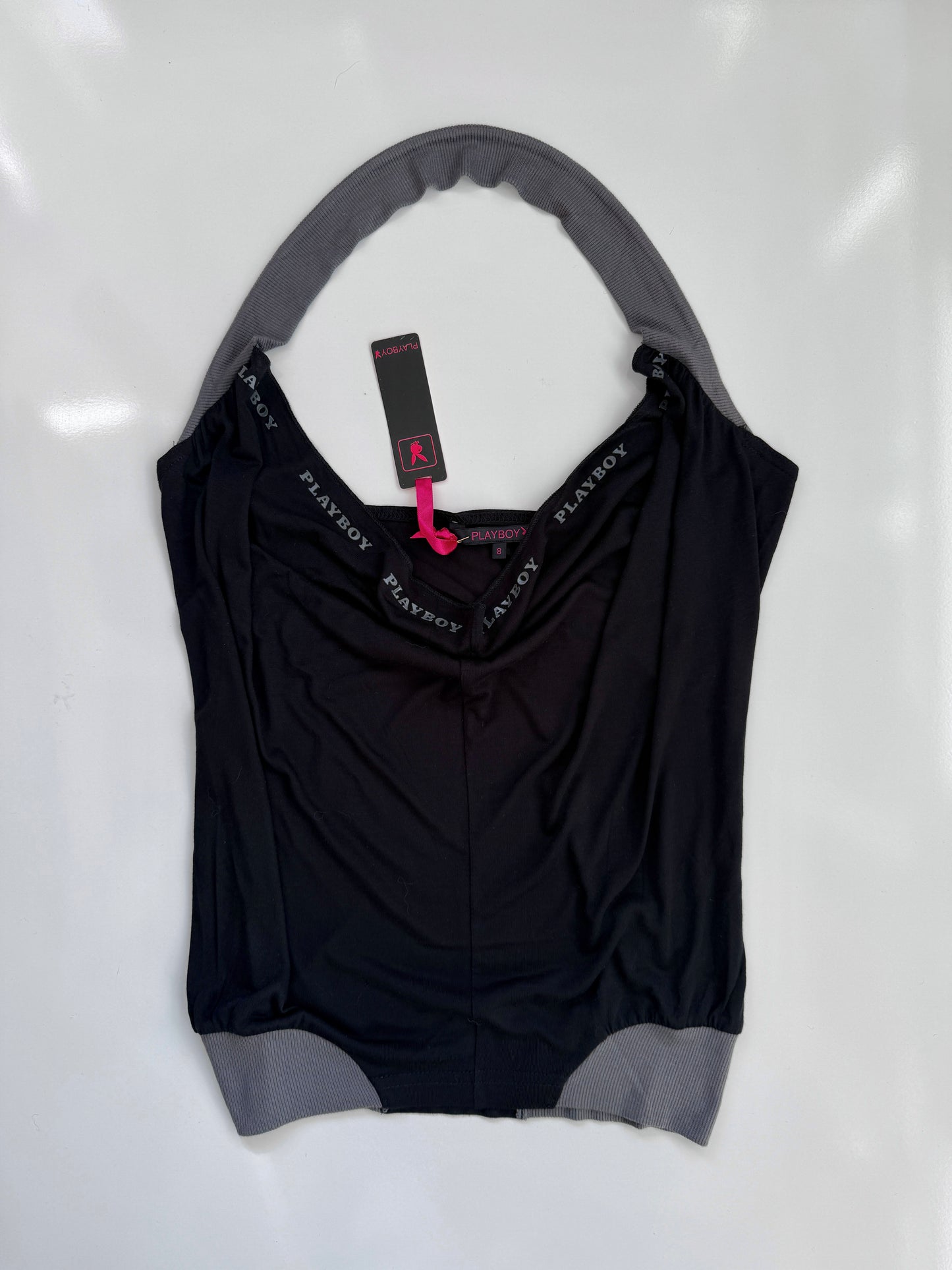 2004 Deadstock Playboy scoop halter • Size S