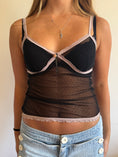Load image into Gallery viewer, 00's Isabell Kristensen lace mesh cami • Size S

