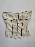 Load image into Gallery viewer, 00's Pincipals structured tube top • Size 10
