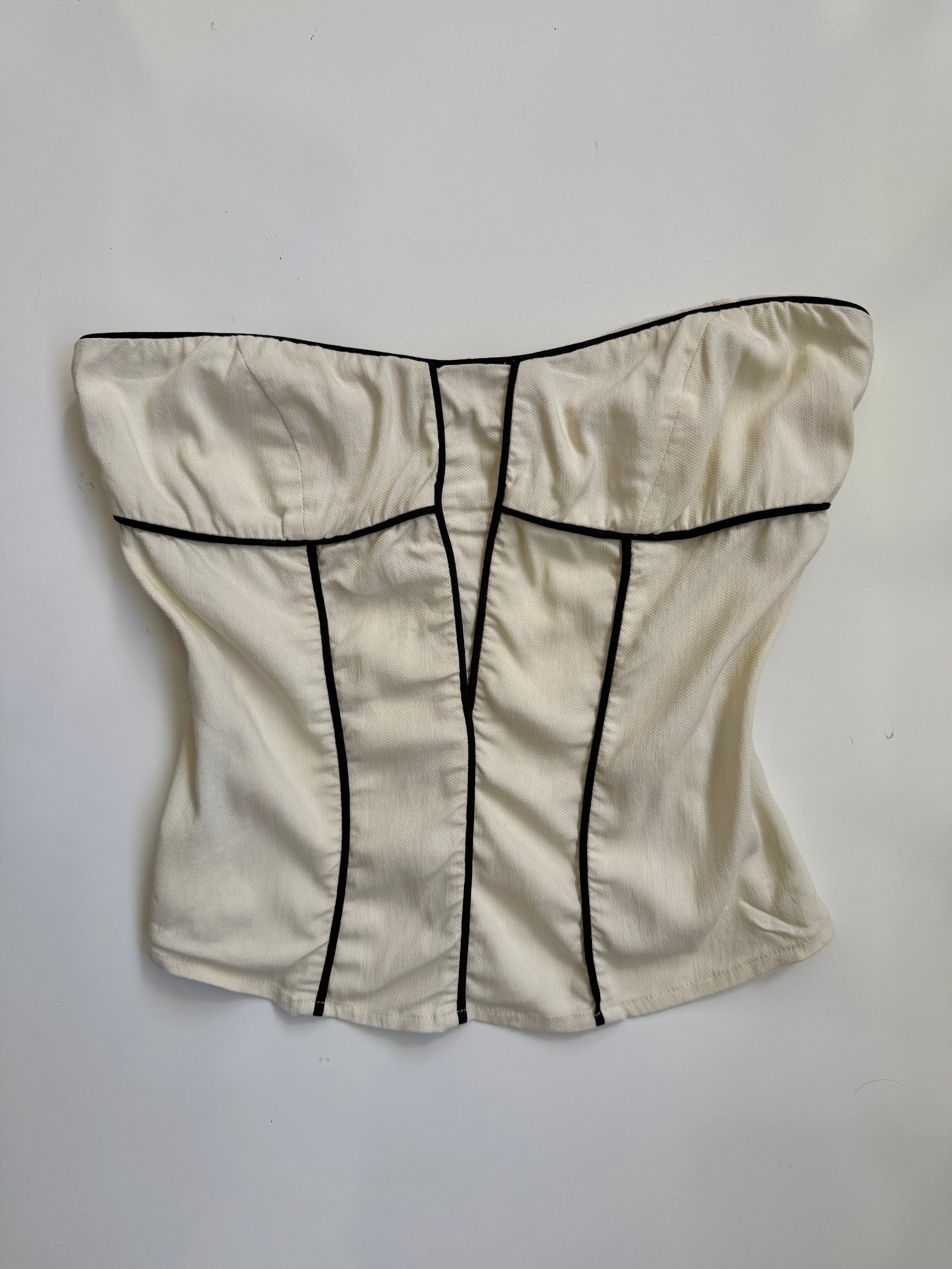 00's Pincipals structured tube top • Size 10