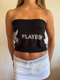 Load image into Gallery viewer, 00's Playboy knit tube top • Size M/L
