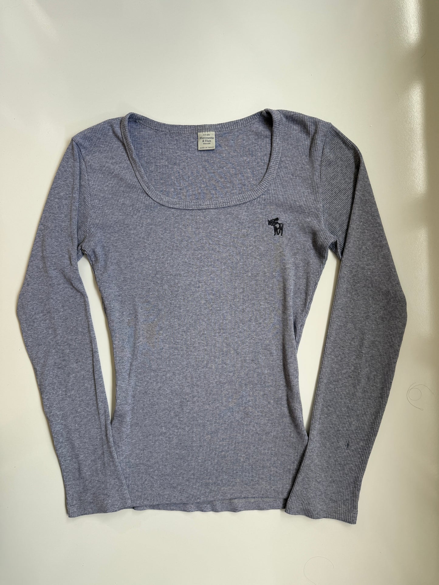 00's Abercrombie & Fitch ribbed long sleeve