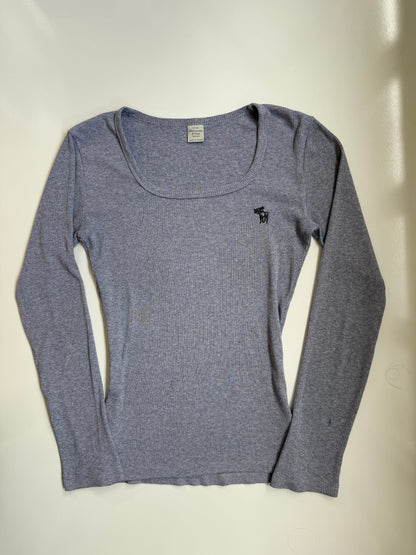 00's Abercrombie & Fitch ribbed long sleeve