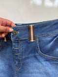 Load image into Gallery viewer, 00's Denim micro mini w belt loop detail • Size 8-10
